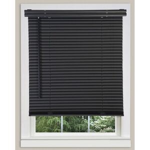 Cordless Light Filtering Mini Blind - 34 Inch Width, 72 Inch Length, 1" Slat